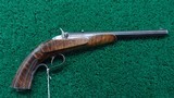 GERMAN MADE FLOBERT PISTOL BY PAUL REUSS - 1 of 11