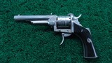 ENGRAVED LORON BREVETE PINFIRE REVOLVER - 2 of 13