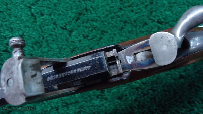 NICE GERMAN FLOBERT STYLE PISTOL MARKED JACOB SACHRAUTER - Image 14 of 17