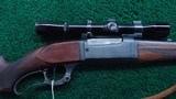 SAVAGE MODEL 1899 TAKEDOWN RIFLE IN CAL 250-3000 - 1 of 22