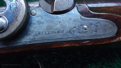 ENGLISH MADE PERCUSSION SINGLE SHOT PISTOL BY WILLIAMS - Image 9 of 12