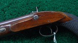 ENGLISH MADE PERCUSSION SINGLE SHOT PISTOL BY WILLIAMS - 7 of 12