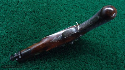ENGLISH MADE PERCUSSION SINGLE SHOT PISTOL BY WILLIAMS - Image 4 of 12