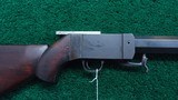 HUGE UNDER HAMMER PERCUSSION BENCH TARGET RIFLE BY A.J. & J.W. WEICHOLD - 1 of 20
