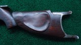 HUGE UNDER HAMMER PERCUSSION BENCH TARGET RIFLE BY A.J. & J.W. WEICHOLD - 15 of 20