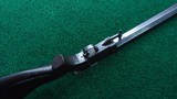 HUGE UNDER HAMMER PERCUSSION BENCH TARGET RIFLE BY A.J. & J.W. WEICHOLD - 4 of 20