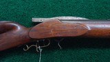 HUGE BENCH PERCUSSION UNDER HAMMER TARGET RIFLE - 1 of 18