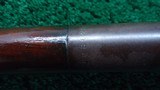 VERY RARE 30 INCH WINCHESTER MODEL 1892 RIFLE IN 38 CAL - 13 of 18