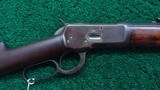 VERY RARE 30 INCH WINCHESTER MODEL 1892 RIFLE IN 38 CAL