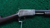 WINCHESTER M0DEL 1890 PUMP ACTION RIFLE CAL 22 SHORT - 1 of 17