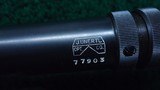 ENGRAVED HIGH WALL CUSTOM TARGET RIFLE BY NIEDNER RIFLE CORP - 7 of 17