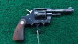 VERY RARE COLT OFFICIAL POLICE LONG RIFLE CAL 22 - 1 of 10