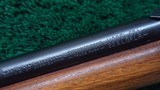 WINCHESTER MODEL 67A 22 CAL RIFLE - 6 of 14