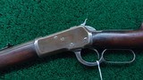 WINCHESTER MODEL 1892 RIFLE IN 44 CAL - 2 of 16