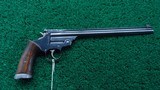 NICE S&W SINGLE SHOT TARGET PISTOL WITH 10 INCH BARREL 22 CAL - 1 of 12