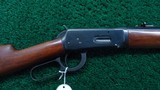 PRE-64 WINCHESTER MODEL 94 FLATBAND CARBINE 32WS - 1 of 16