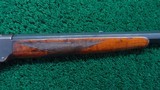 DELUXE WINCHESTER MODEL 1885 LOW WALL 22 LONG RIFLE - 5 of 17