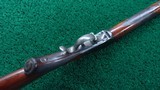 DELUXE WINCHESTER MODEL 1885 LOW WALL 22 LONG RIFLE - 3 of 17