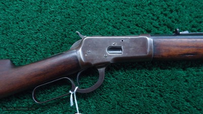 ANTIQUE WINCHESTER MODEL 1892 RIFLE CAL 38-40