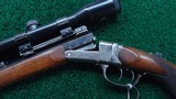 *Sale Pending* - HAMMERLESS GERMAN SINGLE SHOT RIFLE WITH SCOPE - 13 of 17