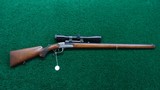 *Sale Pending* - HAMMERLESS GERMAN SINGLE SHOT RIFLE WITH SCOPE - 17 of 17