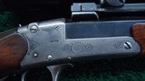 *Sale Pending* - HAMMERLESS GERMAN SINGLE SHOT RIFLE WITH SCOPE - 9 of 17