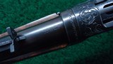 DELUXE WINCHESTER MODEL 1886 ENGRAVED RIFLE CAL 33 WCF - 6 of 19