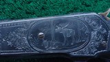 DELUXE WINCHESTER MODEL 1886 ENGRAVED RIFLE CAL 33 WCF - 8 of 19