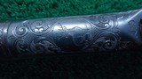 DELUXE WINCHESTER MODEL 1886 ENGRAVED RIFLE CAL 33 WCF - 9 of 19