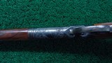 DELUXE WINCHESTER MODEL 1886 ENGRAVED RIFLE CAL 33 WCF - 12 of 19