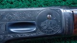DELUXE WINCHESTER MODEL 1886 ENGRAVED RIFLE CAL 33 WCF - 10 of 19