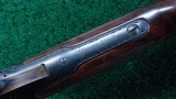 DELUXE WINCHESTER MODEL 1886 ENGRAVED RIFLE CAL 33 WCF - 11 of 19