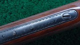 DELUXE WINCHESTER MODEL 1886 ENGRAVED RIFLE CAL 33 WCF - 15 of 19