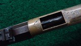 FACTORY ENGRAVED WINCHESTER MODEL 1866 DLX RIFLE - 6 of 23