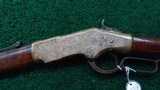 FACTORY ENGRAVED WINCHESTER MODEL 1866 DLX RIFLE - 2 of 23