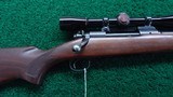 PRE-64 WINCHESTER MODEL 70 FEATHER WEIGHT CAL 264 W MAG - 1 of 18