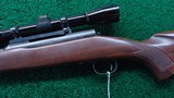 PRE-64 WINCHESTER MODEL 70 FEATHER WEIGHT CAL 264 W MAG - 2 of 18