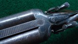 W C SCOTT DOUBLE BARREL 12 GAUGE HAMMER SHOTGUN - 13 of 20