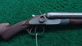 W C SCOTT DOUBLE BARREL 12 GAUGE HAMMER SHOTGUN - 1 of 20