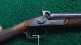 NICE ENGLISH SHOTGUN BY MOORE & HARRIS - 1 of 21