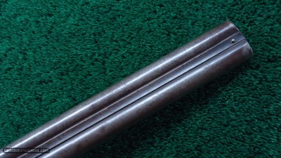 J. HAYDEN ENGLISH DOUBLE BARREL PERCUSSION SHOTGUN - Image 7 of 18
