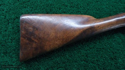 J. HAYDEN ENGLISH DOUBLE BARREL PERCUSSION SHOTGUN - Image 16 of 18
