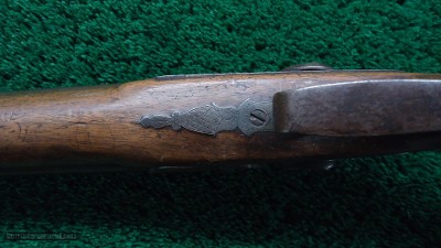 J. HAYDEN ENGLISH DOUBLE BARREL PERCUSSION SHOTGUN - Image 12 of 18