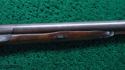 J. HAYDEN ENGLISH DOUBLE BARREL PERCUSSION SHOTGUN - Image 5 of 18