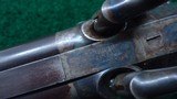 *Sale Pending* - OUTSTANDING AMERICAN MADE 3-BARREL COMBINATION GUN BY GEORGE FERRIS OF UTICA NEW YORK - 10 of 22