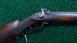 *Sale Pending* - EUROPEAN PERCUSSION TARGET RIFLE IN CALIBER 40 - 1 of 16