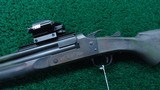 SAVAGE MODEL 24F O/U COMBINATION GUN WITH 22 HORNET AND 12 GAUGE BARRELS - 2 of 19