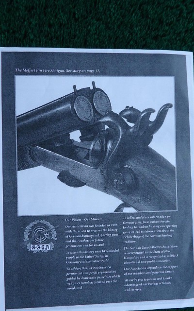 VERY INTERESTING PINFIRE HAMMER 16 GAUGE SHOTGUN - Image 16 of 22