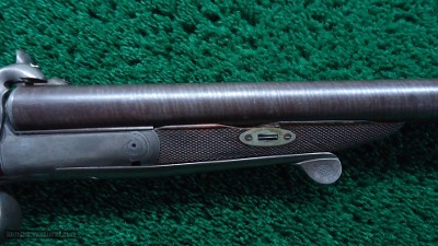 VERY INTERESTING PINFIRE HAMMER 16 GAUGE SHOTGUN - Image 5 of 22