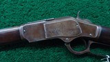 WINCHESTER MODEL 1873 RIFLE WITH RARE TAKE DOWN22 CAL - 2 of 18